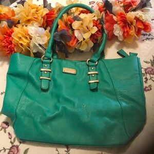 Nine West vintage pebble leather satchel.